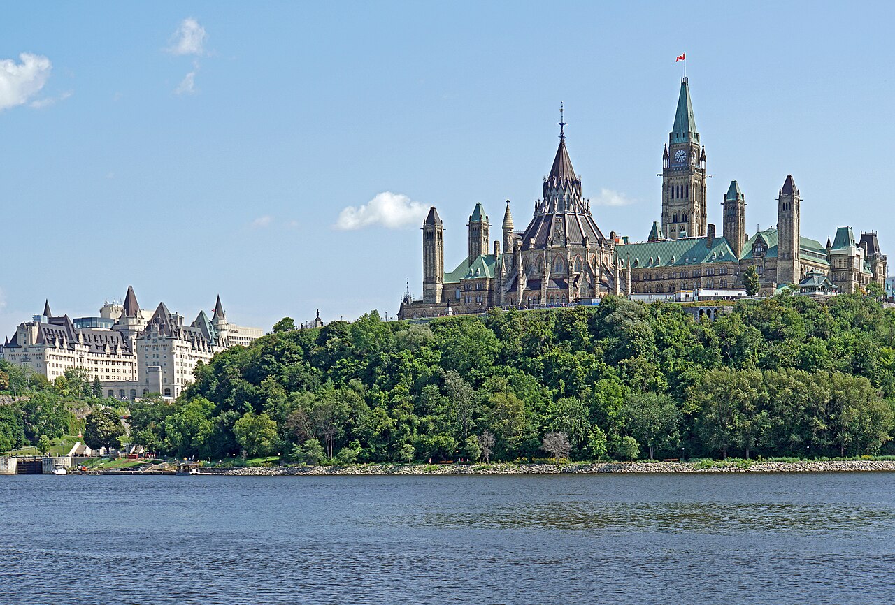 Parliament from Nepean Point